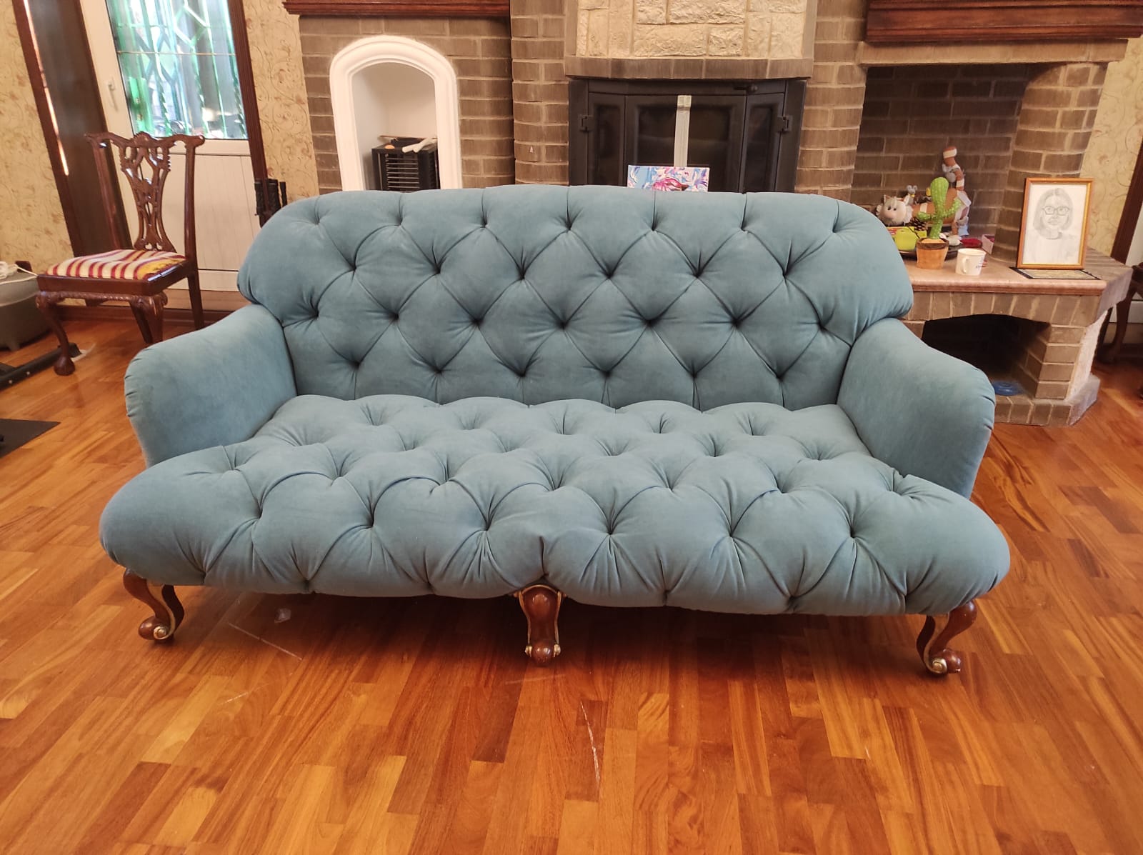 Перетяжка дивана. Балей